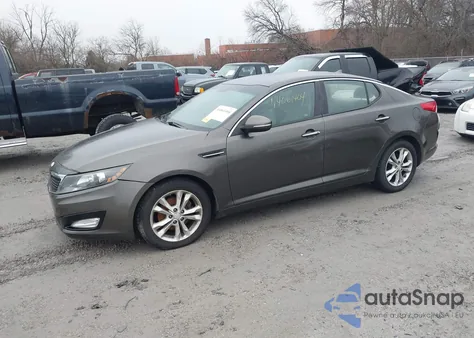 2013 Kia Optima Ex из США, поврежденный, VIN 5XXGN4A76DG209332
